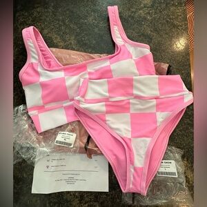 LainSnow Sk8er Girl Pink Check